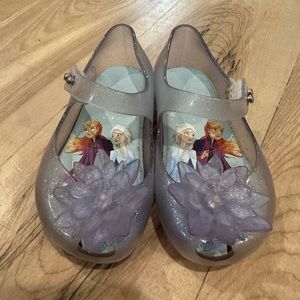 Mini Melissa  frozen shoes size toddler 5